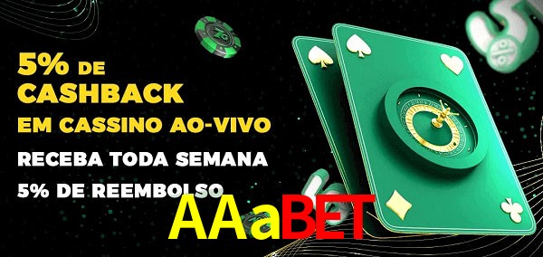 Promoções do cassino ao Vivo AAaBet